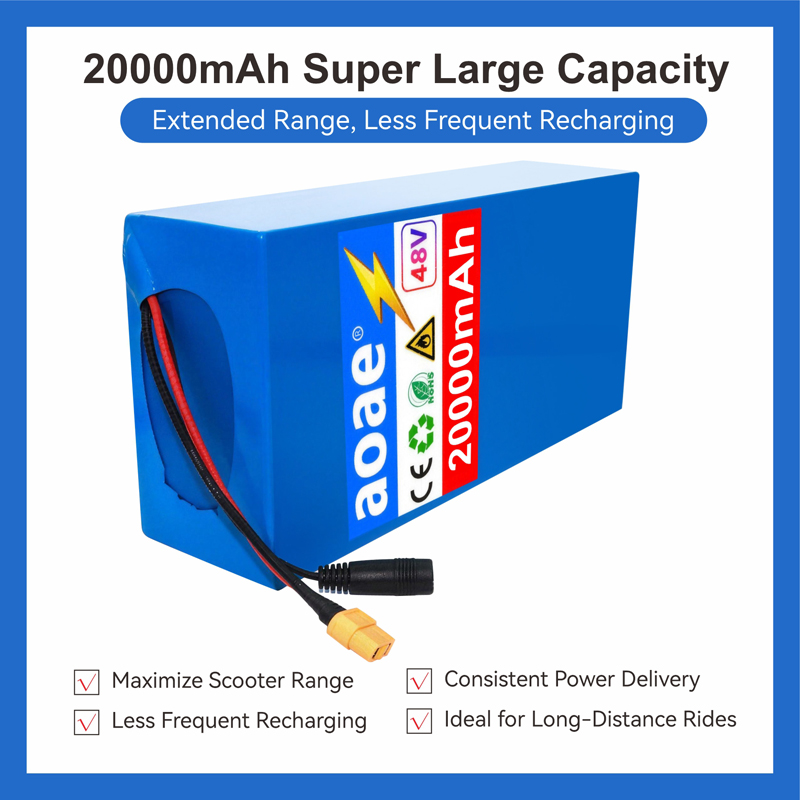Baterai Skuter Listrik 48V 13S - 60V 50Ah Electric Scooter Battery ulasan dan harga
