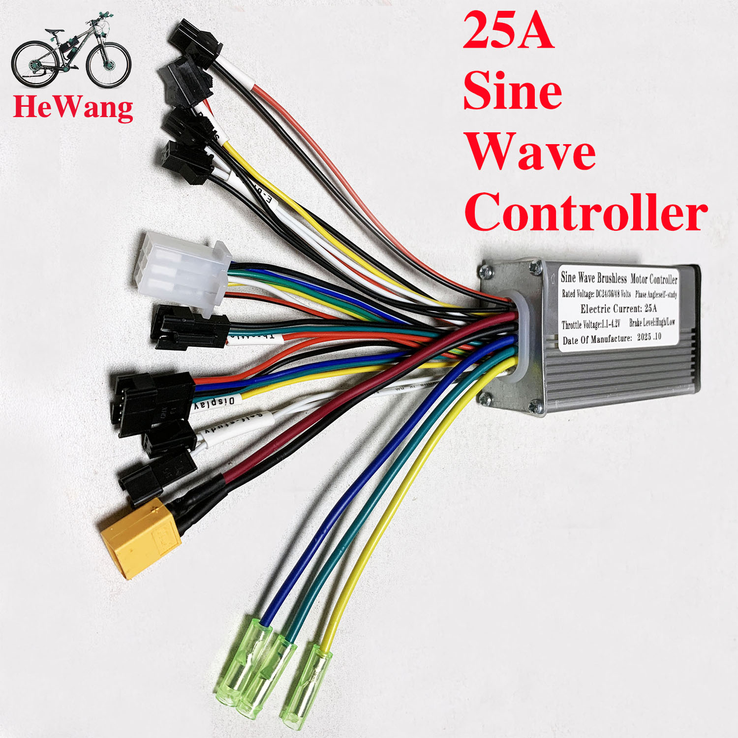 24V/36V/48V Pengontrol Motor T - Kelly Kls7230S Controller ulasan dan harga