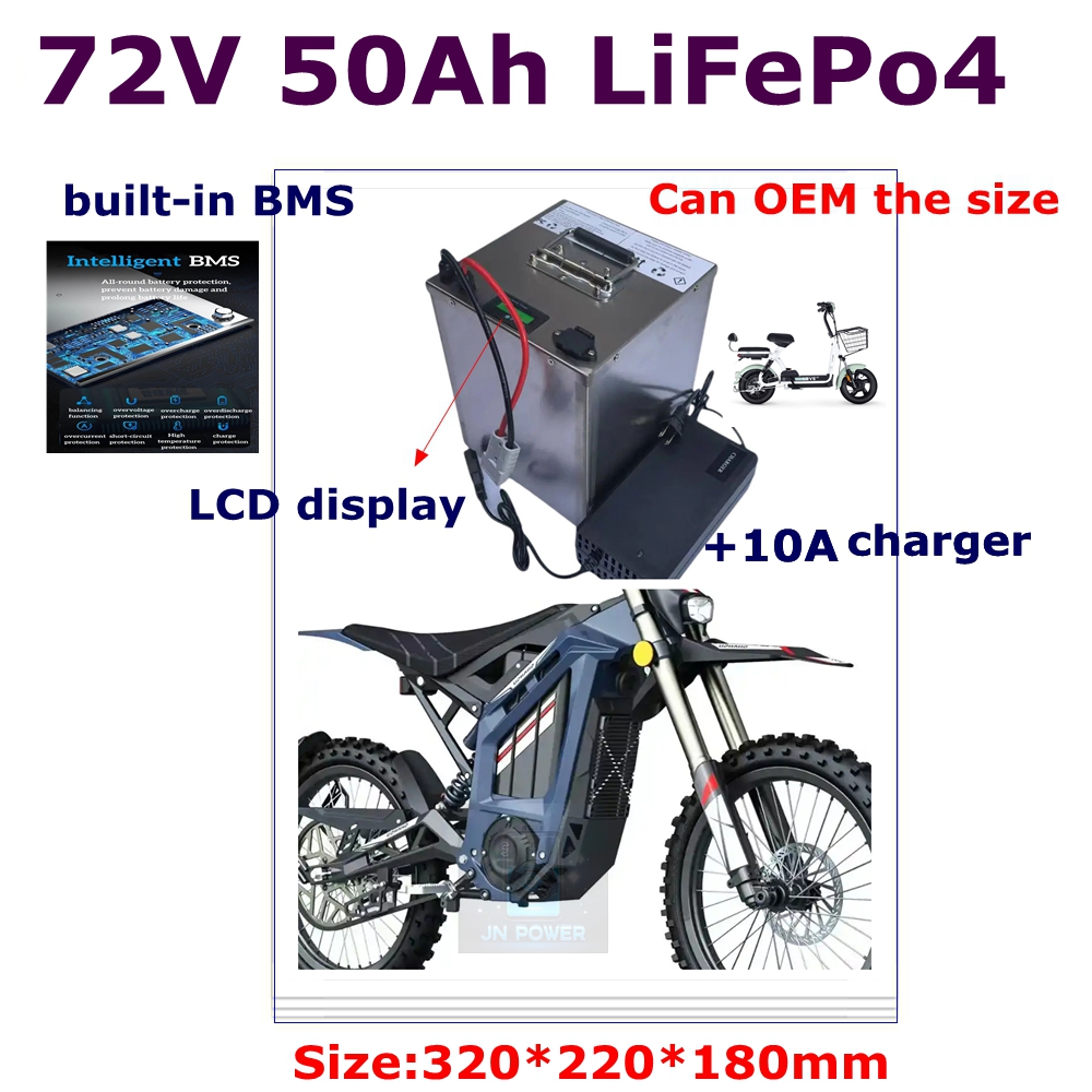JN-24S 72V 50Ah lifepo4 batera - 72V 40Ah Lifepo4 Battery Pack ulasan dan harga