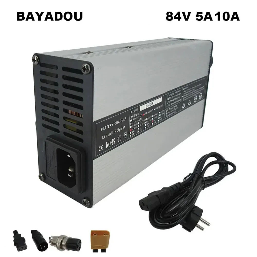 Pengisi Daya Cerdas Lithium 72 - 84V 20A Smart Charger ulasan dan harga