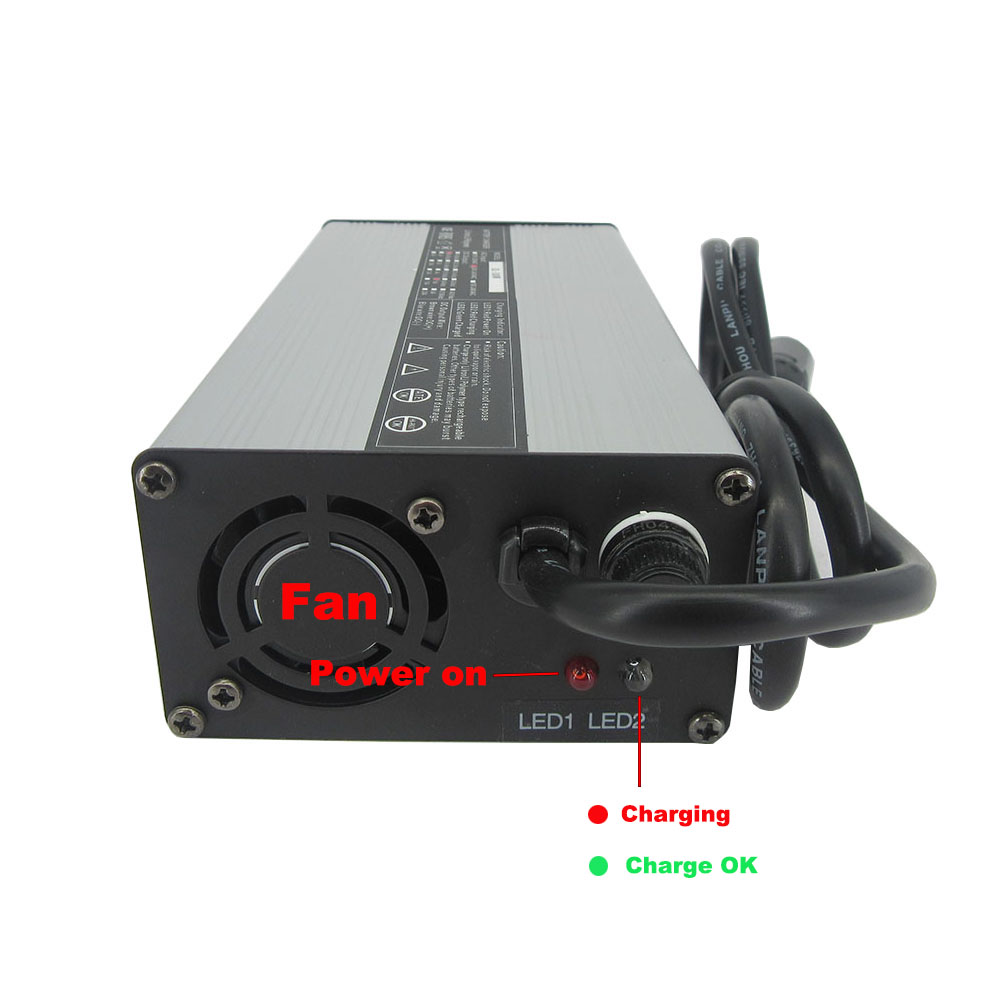 Pengisi Daya Cerdas Lithium 72 - 84V 20A Smart Charger ulasan dan harga