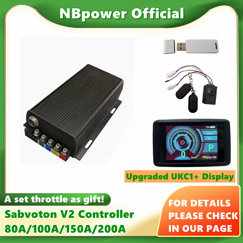 Sabvoton(MQCON) V2 pengendali  - 72V 100A Sabvoton Controller ulasan dan harga